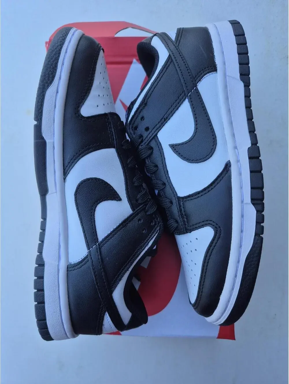 Nike Dunk Low Retro White Black Panda Womens 6 Mens 4.5 New